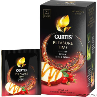 Curtis Чай Pleasure Time Time  25 пак.*12 /19400/26697 Curtis Чай Pleasure Time Time  25 пак.*12 /19400/26697