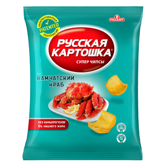 Чипсы Русская картошка  50г*24 Камч.краб Чипсы Русская картошка  50г*24 Камч.краб