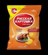 Чипсы Русская картошка 200г*6 Курица Гриль