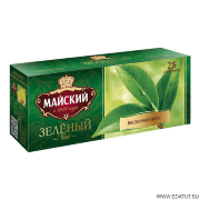 Майский Чай "Зеленый"25пак*18 короб /28419/