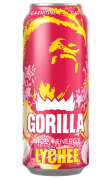 ВНИМАНИЕ ГРАММОВКА!Напиток энергетич. Gorilla Личи-груша 0,33л*24 Ж/Б (красный)