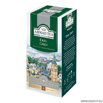 Чай АХМАД ТЕАЧай Эрл Грей 25пак.*12 кор. /969i-SRP/ Чай АХМАД ТЕАЧай Эрл Грей 25пак.*12 кор. /969i-SRP/