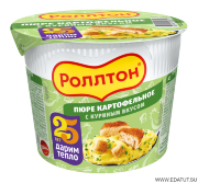 Пюре "Роллтон" 40гр*24 (куриное) стакан