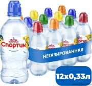 Вода детская пит. негаз. "Святой Источник" 0,33л *12 СПОРТИК Пэт