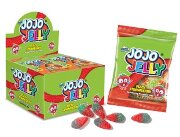 JOJO JELLY Жев.марм. в обсыпке КЛУБНИЧКИ 20гр*12*24 КОНФИТОЙ /94662/