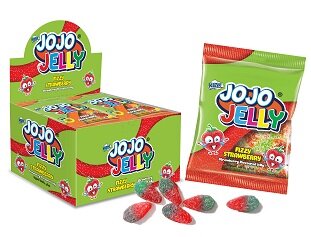 JOJO JELLY Жев.марм. в обсыпке КЛУБНИЧКИ 20гр*12*24 КОНФИТОЙ /94662/ JOJO JELLY Жев.марм. в обсыпке КЛУБНИЧКИ 20гр*12*24 КОНФИТОЙ /94662/