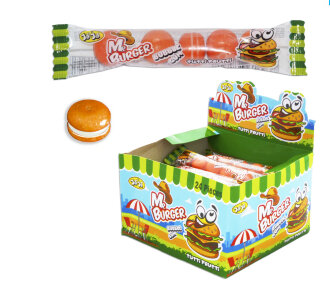 ХОЛ.Жев.рез. Mr. Burger с кислой пудрой 4,5гр*8*200  CG-343 /7119/ ХОЛ.Жев.рез. Mr. Burger с кислой пудрой 4,5гр*8*200  CG-343