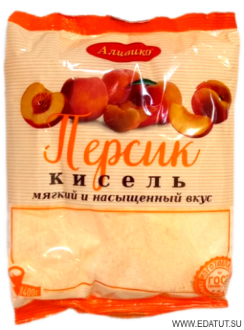 Кисель &quot;Аливико&quot; 400гр*12 сухой со вкусом персика (цветной пакет) Кисель "Аливико" 400гр*12 сухой со вкусом персика (цветной пакет)