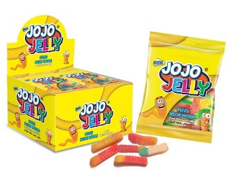 JOJO JELLY Жев.марм. в обсыпке ЧЕРВЯЧКИ 20гр*12*24 КОНФИТОЙ /94665/ JOJO JELLY Жев.марм. в обсыпке ЧЕРВЯЧКИ 20гр*12*24 КОНФИТОЙ /94665/