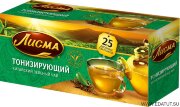 Лисма Чай Тонизирующий зел. мел/л 25пак*18 короб /28429/