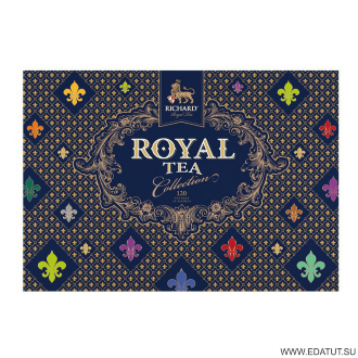 Richard Чай Royal Tea Collection ассорти 15 вкусов 120пак.*5 кор /27243/ Richard Чай Royal Tea Collection ассорти 15 вкусов 120пак.*5 кор /27243/