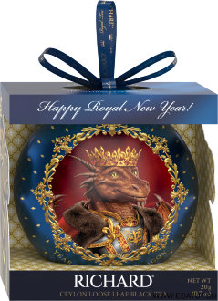 Richard Чай Christmas Toy чер.лист 20гр*12 ж/б /29086/ Richard Чай Christmas Toy чер.лист 20гр*12 ж/б /29086/