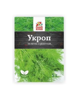 ОТЛ. КУХНЯ Укроп зелень суш. 5гр*20 пак. ОТЛ. КУХНЯ Укроп зелень суш. 5гр*20 пак.