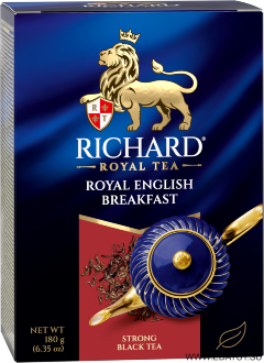 !!! Richard Чай Royal English Breakfast черн.лист. 180гр*12 короб / 18965/20647 !!! Richard Чай Royal English Breakfast черн.лист. 180гр*12 короб / 18965/20647