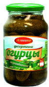 Огурцы мар."Аливико" ГОСТ 1,5л*6 ст/б.ТВИСТ