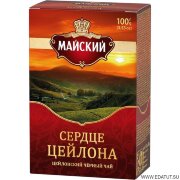 Майский Чай "Сердце цейлона" чёрн.100гр*16шт/26500