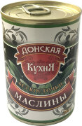 Маслины б/к "Донская кухня" 280 гр*12 ж/б/1022/