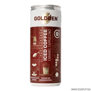 !!! Напиток кофейный молочный GOLDBEN "Холодный кофе Карамельный Капучино" 2,4% 0,25л*12 ж/б
