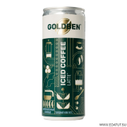 !!! Напиток кофейный молочный GOLDBEN "Холодный кофе Латте" 2,4% 0,25л*12 ж/б