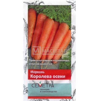 Семена Морковь Королева осени (Семетра) 2гр*1000 Семена Морковь Королева осени (Семетра) 2гр*1000