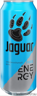 Напиток б/а энергетический &quot;Ягуар Фри&quot; 0,45/0,5л*12 Ж/Б (Голубой) Напиток б/а энергетический "Ягуар Фри" 0,45/0,5л*12 Ж/Б (Голубой)