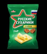 Сухарики ржаные "Русские сухарики" 50гр*24 Сыр