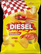 Чипсы "TurboDiesel" 75гр*15 Краб