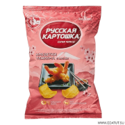 Чипсы Русская картошка  105г*10 Креветка темпура с васаби