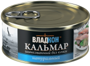 Кальмар перуанско-чилийский  "ВЛАДКОН"  натур. 185гр*24 №38 ж/б Ключ /1445/