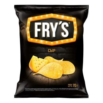 Чипсы FRY&#039;S 70гр*24 Сыр Чипсы FRY'S 70гр*24 Сыр