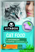 VITABOS корм д/кошек 85гр*30 кролик в соусе