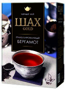 !!! Чай ШАХ ГОЛД Бергамот (ЭКСПОРТ) черн. гранулированный 90гр*39 /1259-39-1/