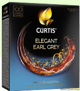 Curtis Чай Elegant Earl Grey черный с ароматом бергамота  100 сашет*8 /27110/