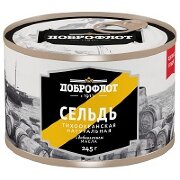 Сельдь НДМ "ДОБРОФЛОТ" 245гр*24 ж/б №6 Ключ /0367/