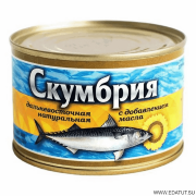 Скумбрия дальневосточная НДМ  "ВЛАДИМИРСКИЙ КОНСЕРВНЫЙ ЗАВОД" 250гр*48 ж/б   (ДО ИЮНЯ 2024г.)/0316/