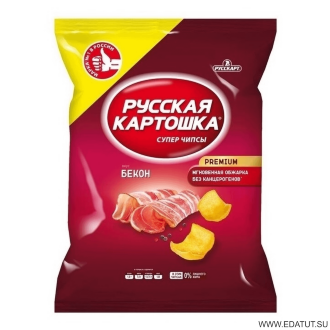 Чипсы Русская картошка  140г*9 Бекон Чипсы Русская картошка  140г*9 Бекон
