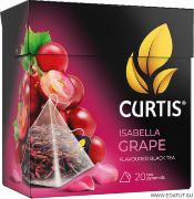 Curtis Чай Isabella Grape 20 пирам*12 короб Изабелла Грейп /27118/