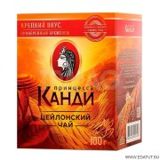 Чай Принцесса Канди Медиум черн. 100гр*16 /0050-16/